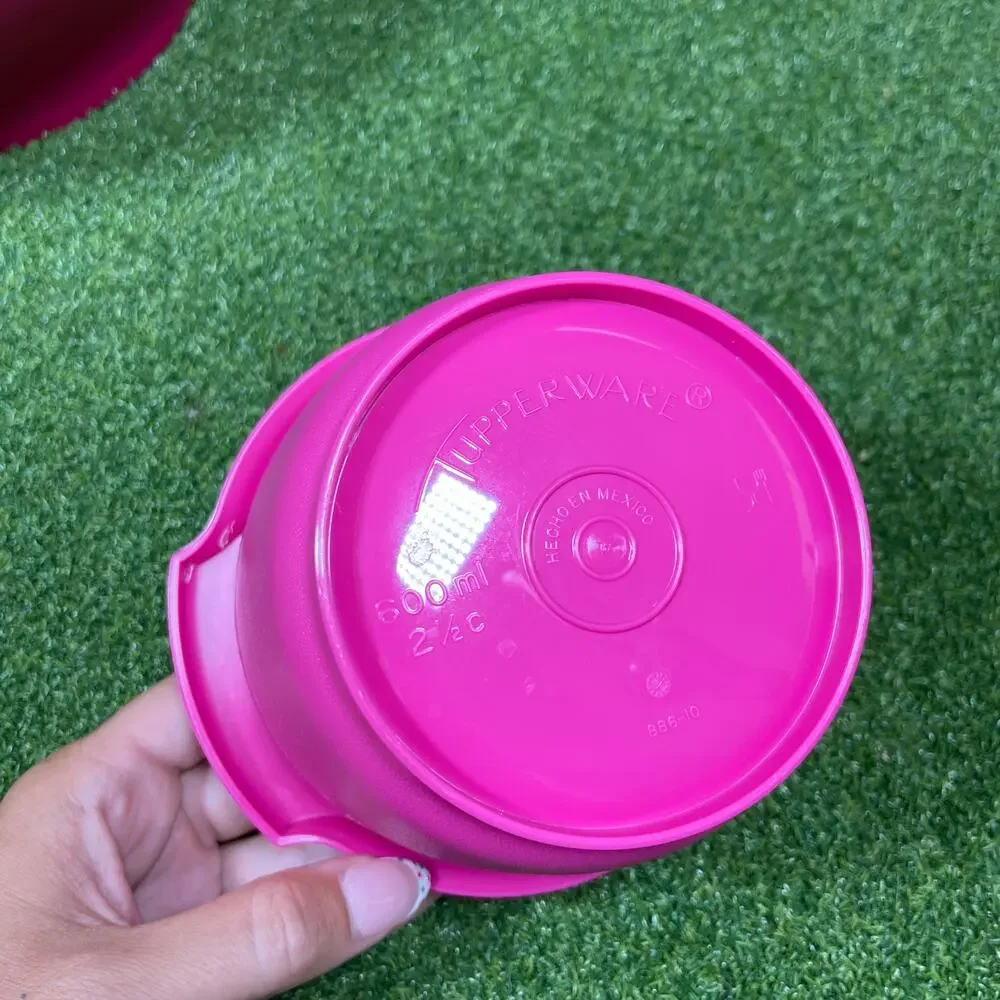 Vintage Lot of 6 Tupperware Servalier Bowls with Lids
